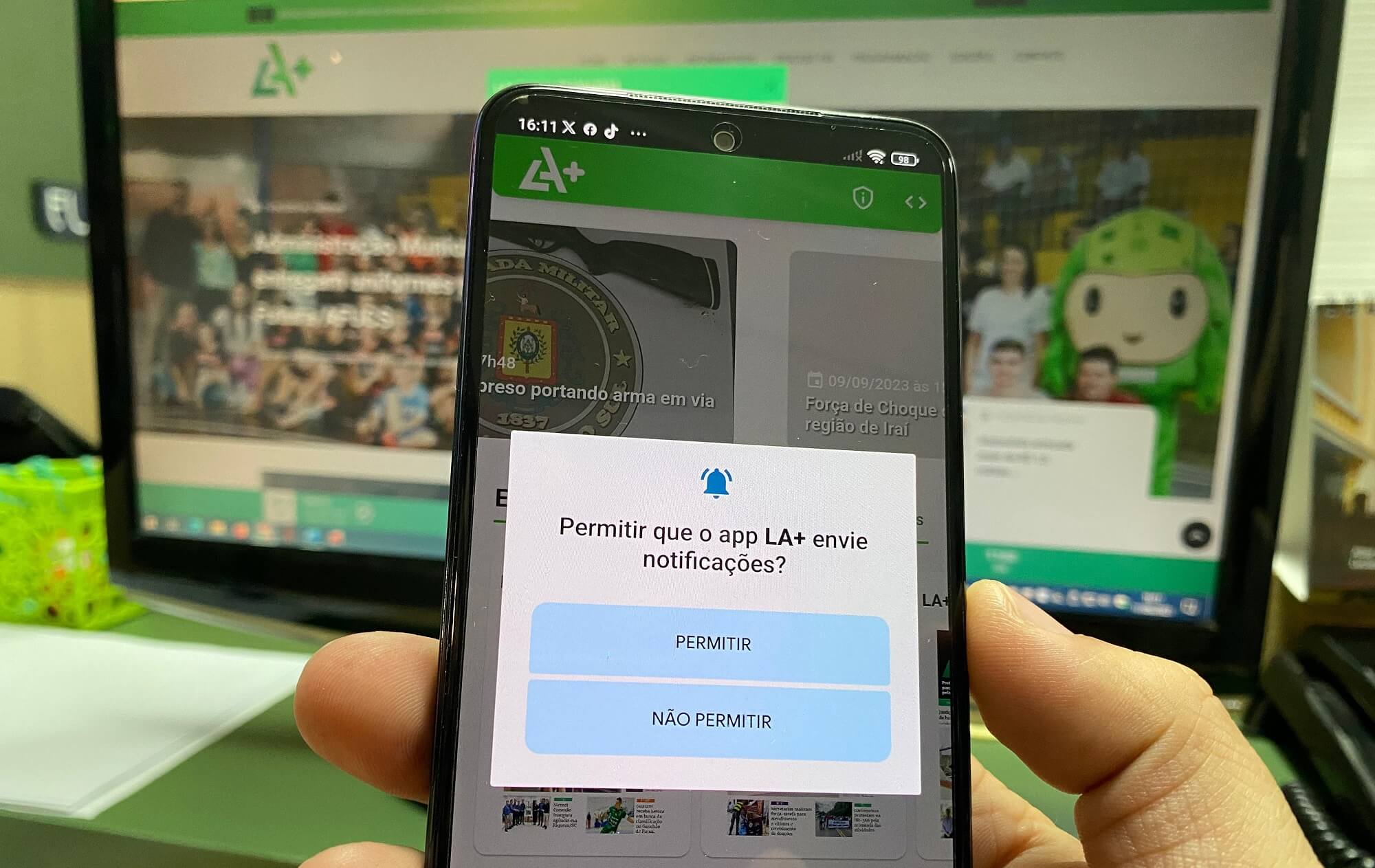 Capa Aplicativo do LA+ passa por mudanças a partir desta segunda, 11