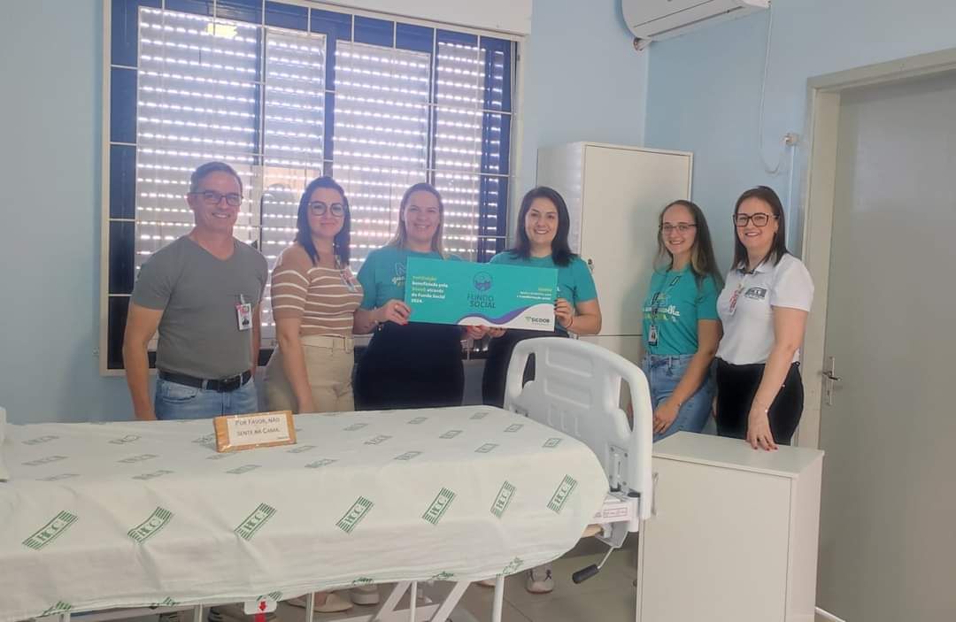 Capa HCC Recebe Novo Mobiliário Hospitalar com Apoio do Sicoob em Crissiumal
