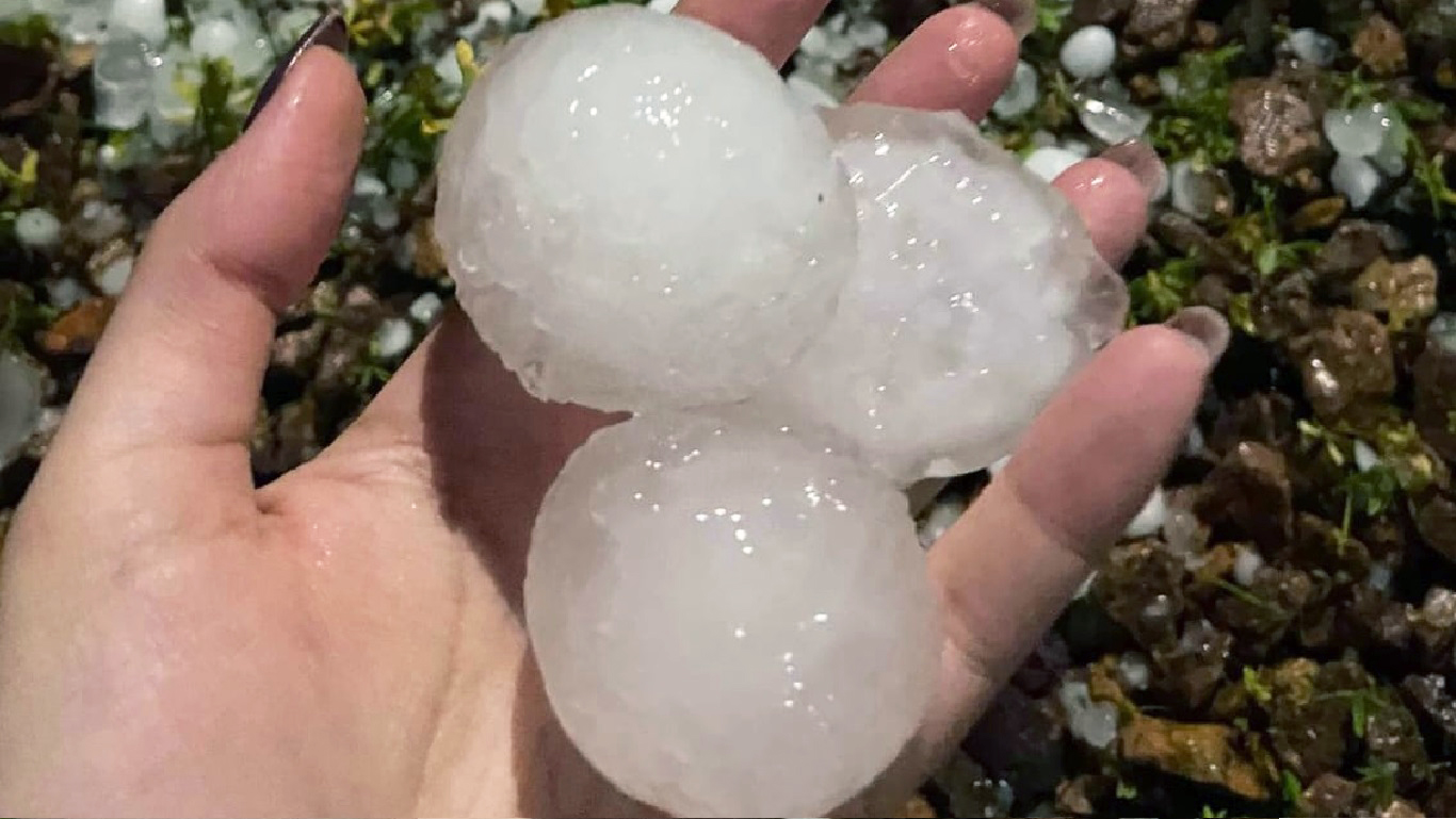 Capa Granizo atinge mais de 60 municípios do Rio Grande do Sul
