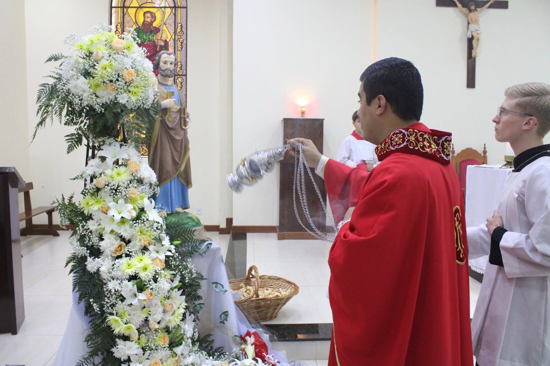 Capa Comunidade São Pedro celebrou festa do padroeiro com missa, almoço e reunião dançante