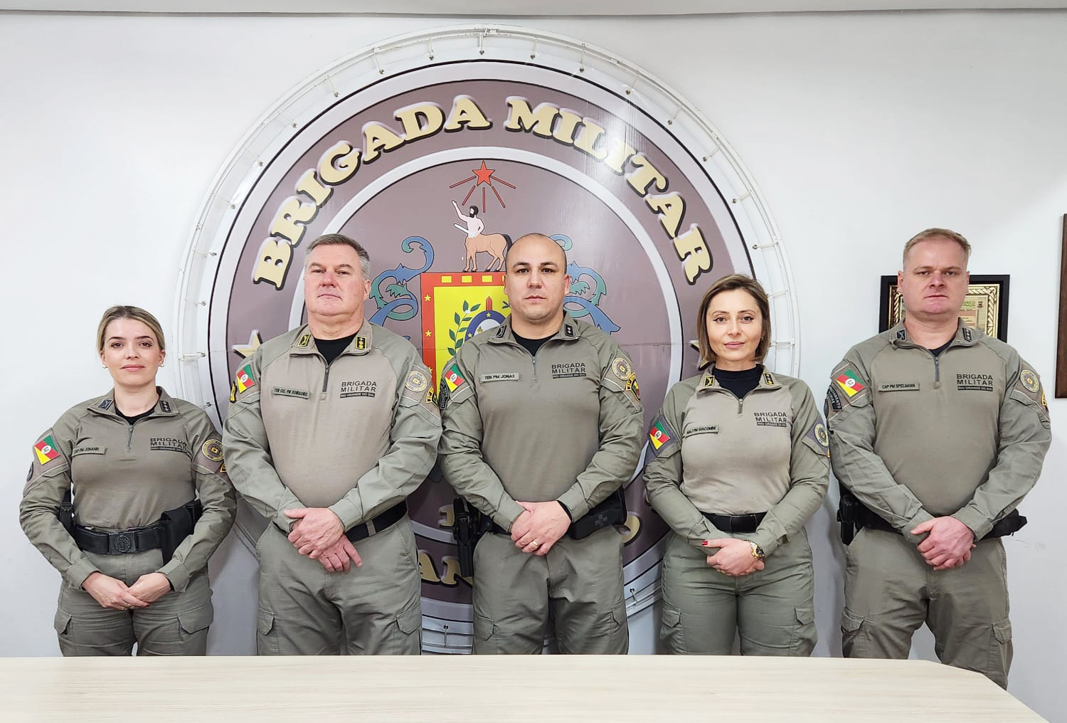 Capa 1º Tenente Jonas Tiago de Almeida assume o comando do Pelotão da Brigada Militar de Frederico Westphalen