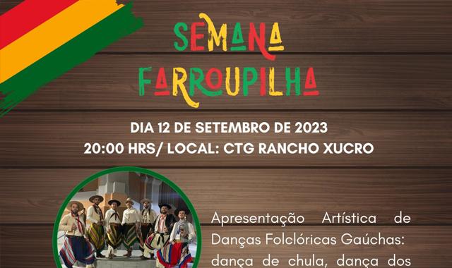 Capa Apresentações artísticas de Danças Folclóricas Gaúchas acontecem em Ametista do Sul