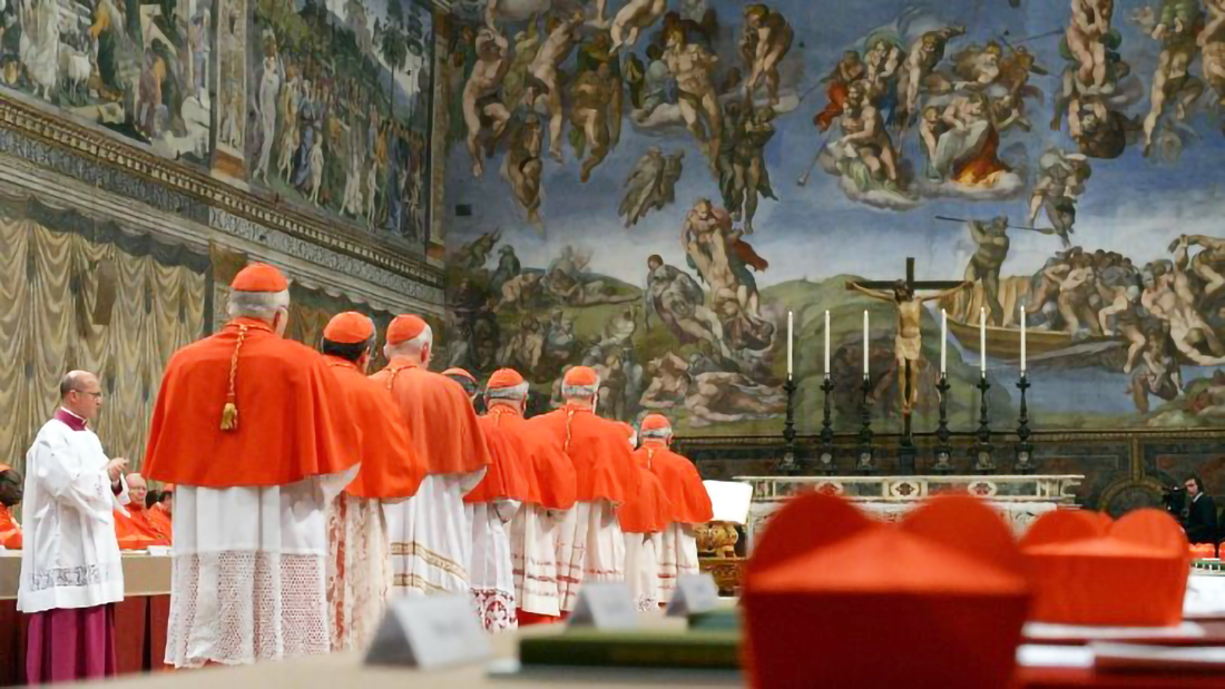 Capa Conclave: reunião para escolha do novo papa inicia no dia 7 de maio