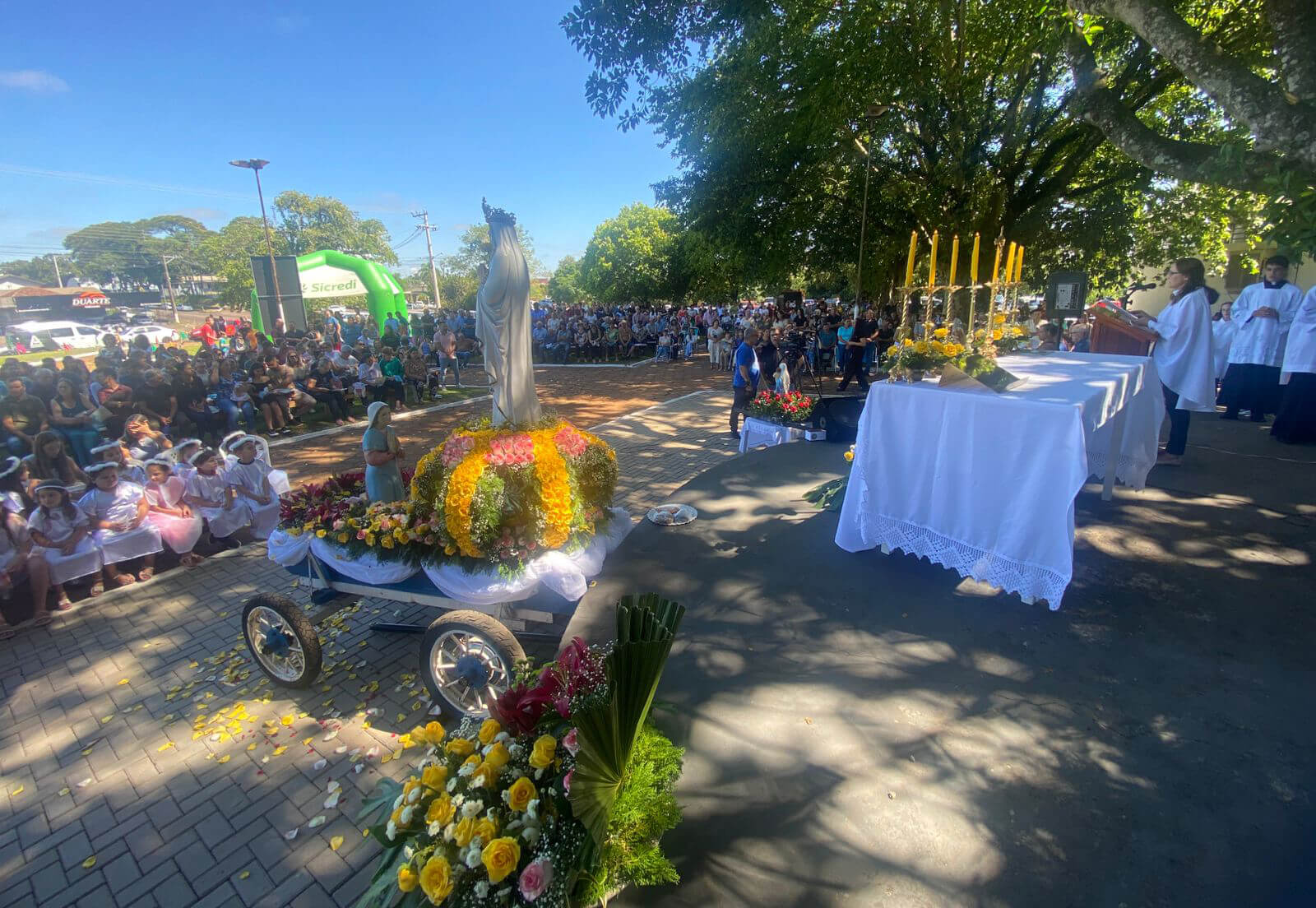 Capa 53ª Romaria de Nossa Senhora de Lourdes reúne centenas de fiéis em Frederico Westphalen neste domingo