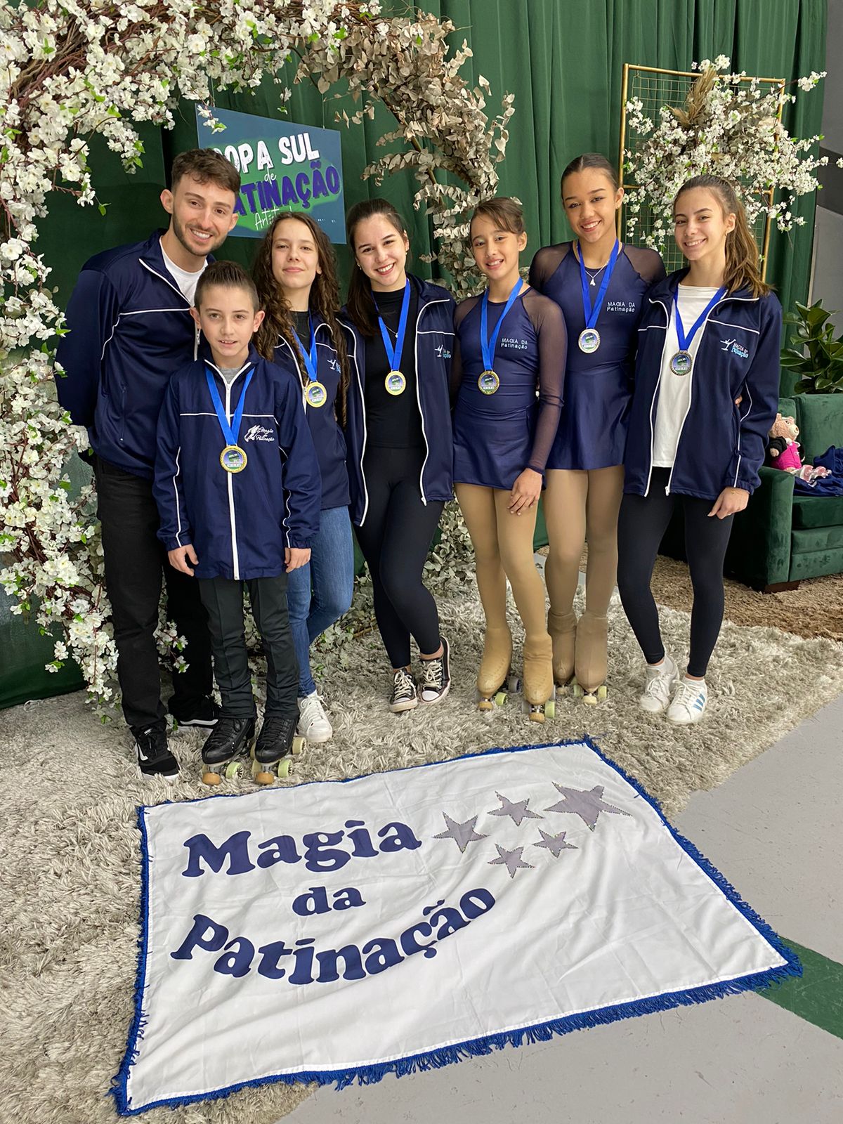 Capa Clube Magia da Patinação obtêm ótimos resultados na Copa Sul