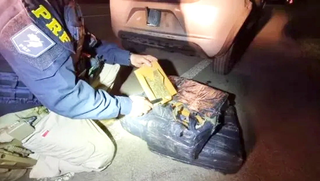 Capa Homens que saíram de Três Passos são presos com 46 kg de maconha na BR-386