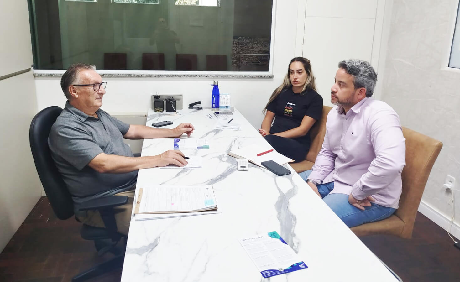 Capa Reunião técnica em Frederico Westphalen define estratégias para preservação de vias e expansão da rede de esgoto