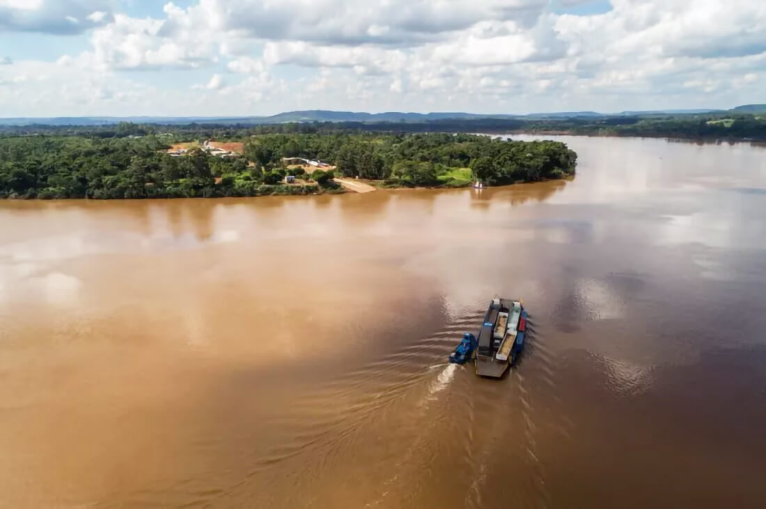 Capa Assinado contrato para construção da ponte internacional no Rio Uruguai