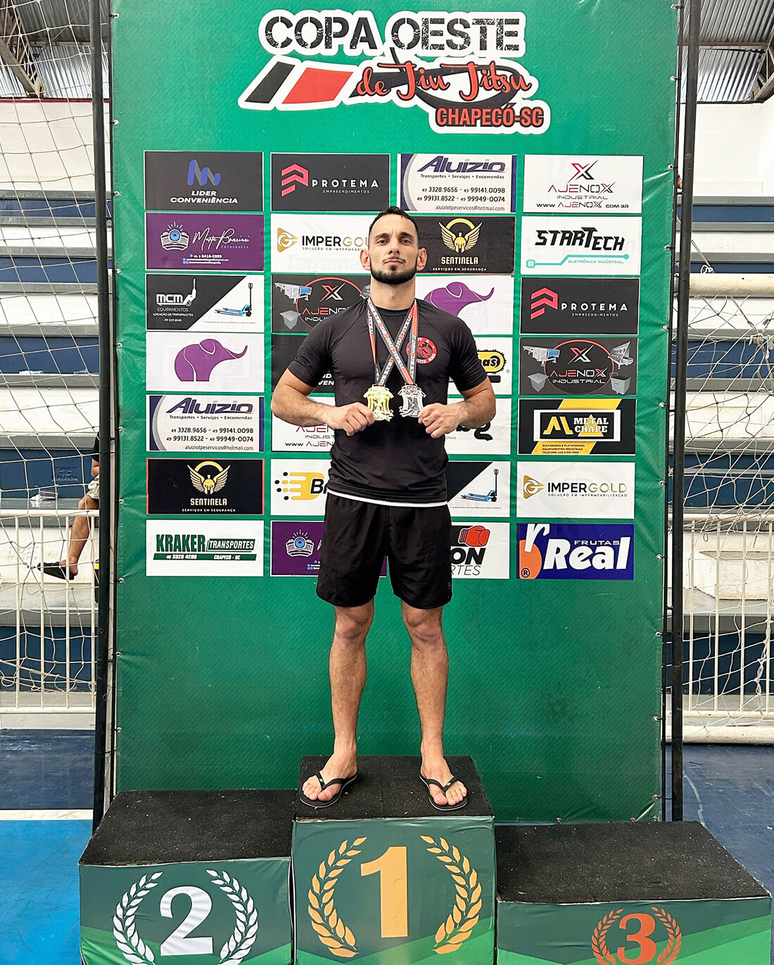 Capa Atleta de Iraí conquista ouro na Copa Oeste de Jiu-Jítsu
