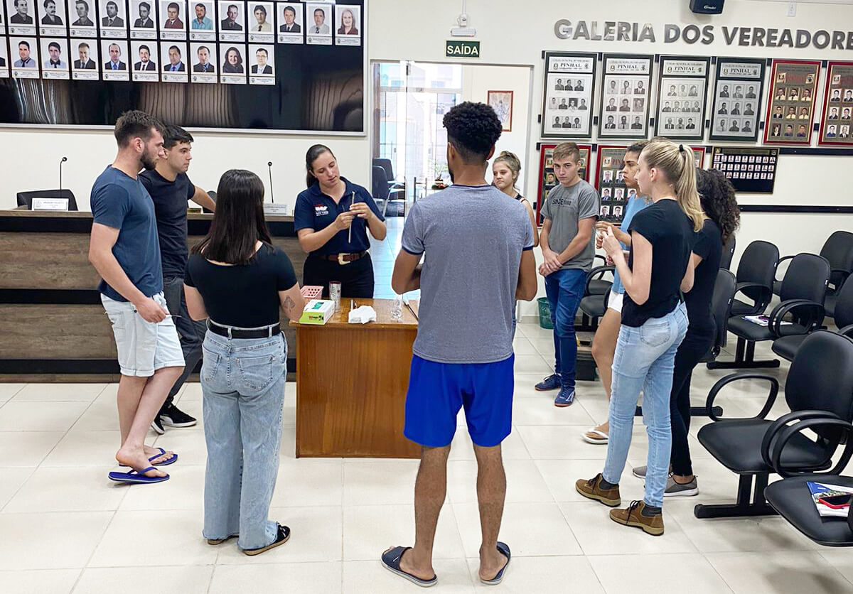 Capa Pinhal promove curso de inseminação artificial em rebanho leiteiro