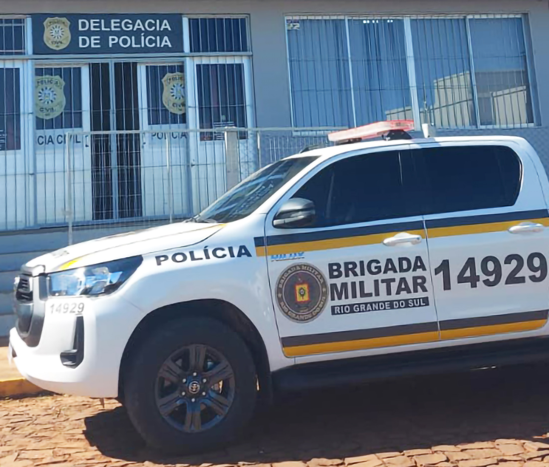 Capa Brigada Militar prende homem por roubo a pedestre em Seberi