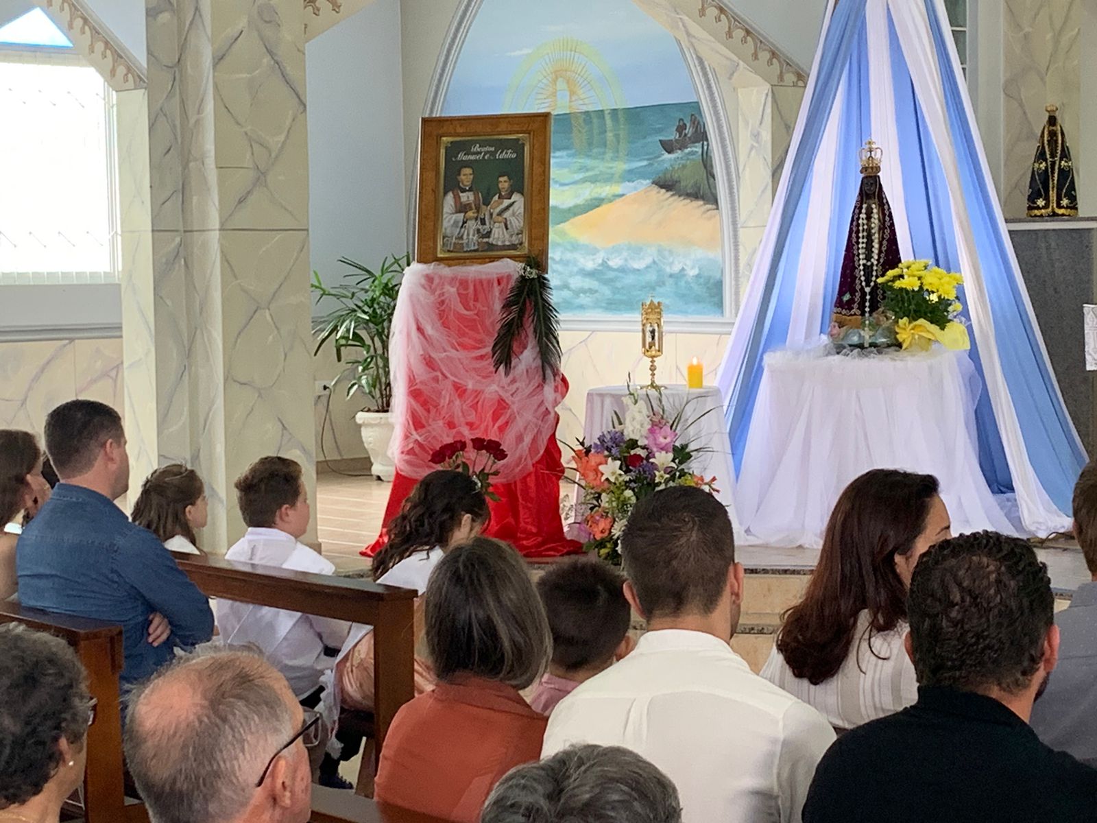 Capa Comunidade do Bairro Panosso realiza festa dos Padroeiros Beatos Manuel e Adílio