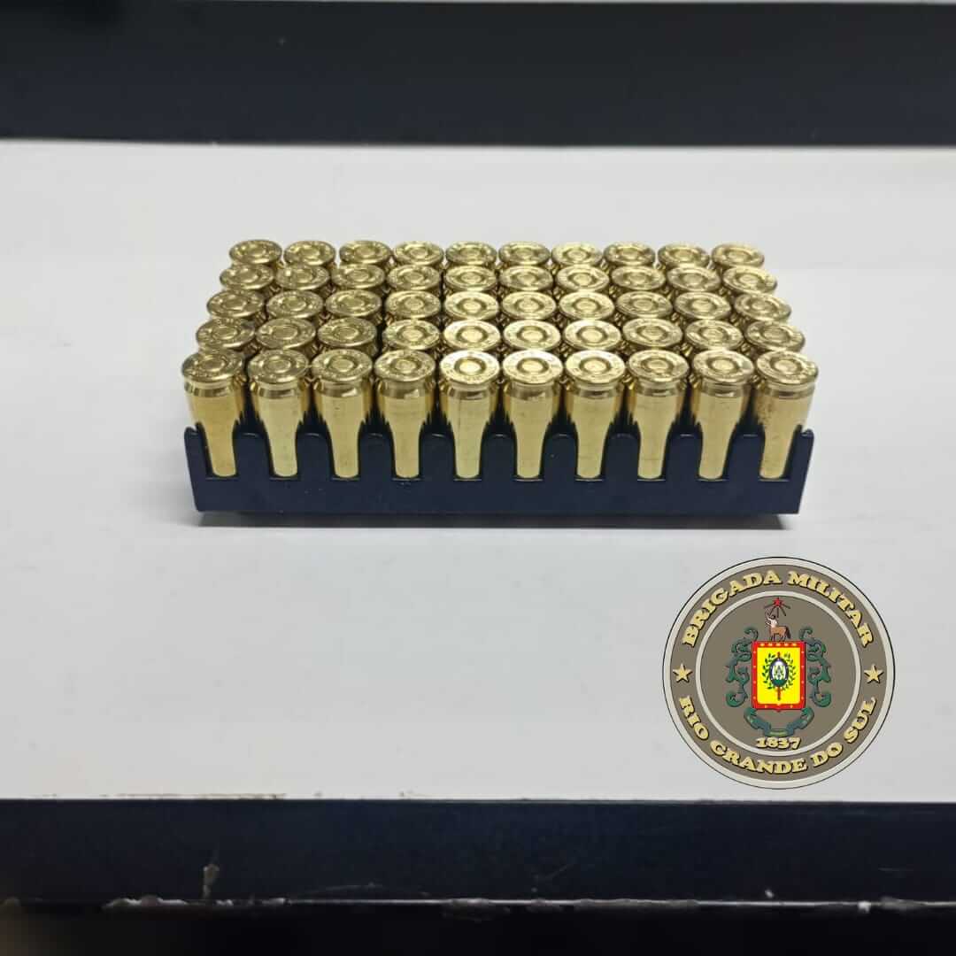 Capa Brigada Militar prende homem por porte ilegal de munição em Vista Alegre