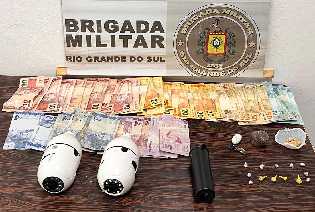 Capa Dupla é presa por tráfico de drogas durante operação policial em Tenente Portela