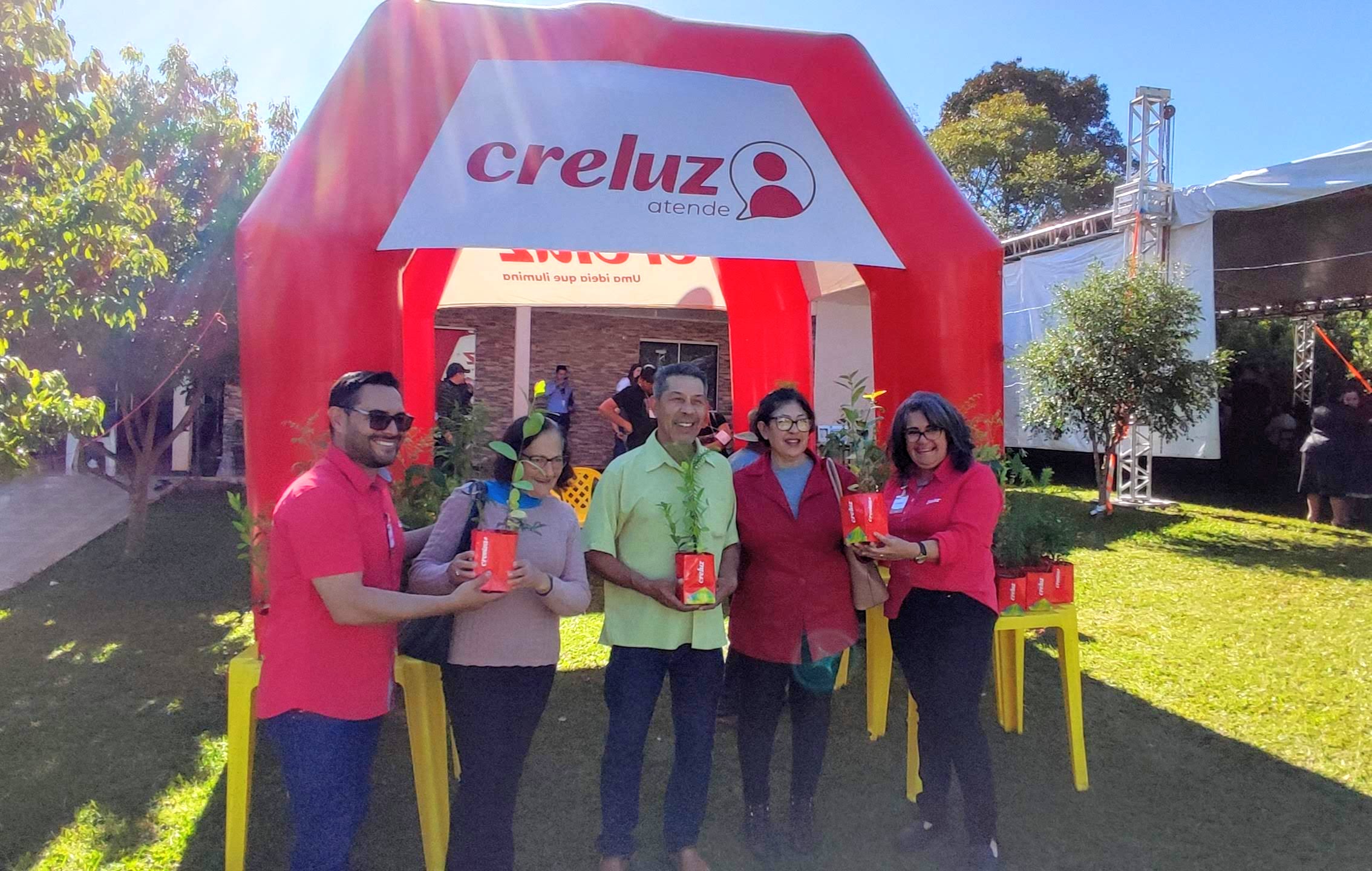 Capa Creluz participa da abertura da colheita da Erva-mate em Novo Barreiro