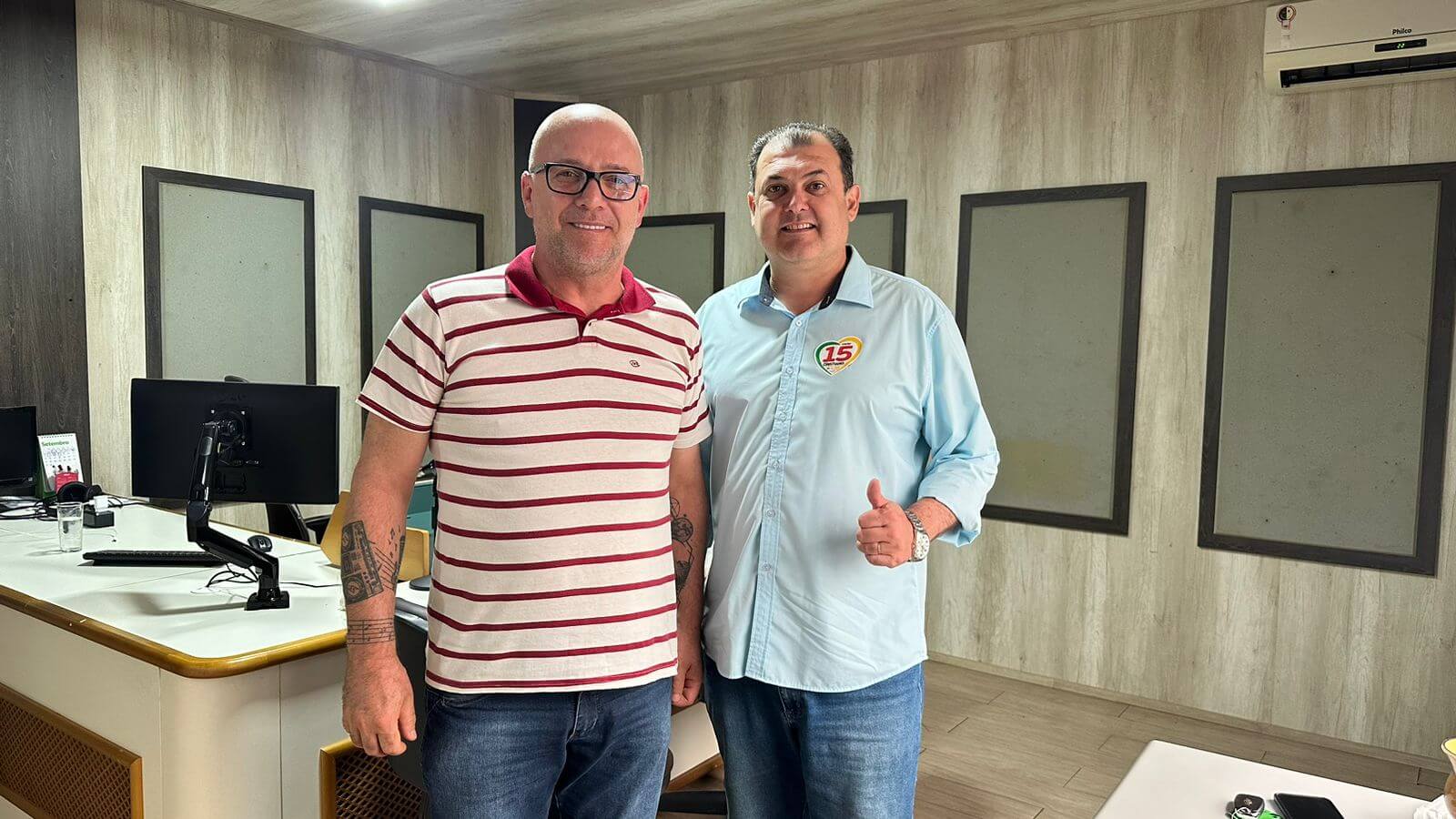 Capa Eleições 2024: Cristiano Gnoatto participa de entrevista na rádio Ametista
