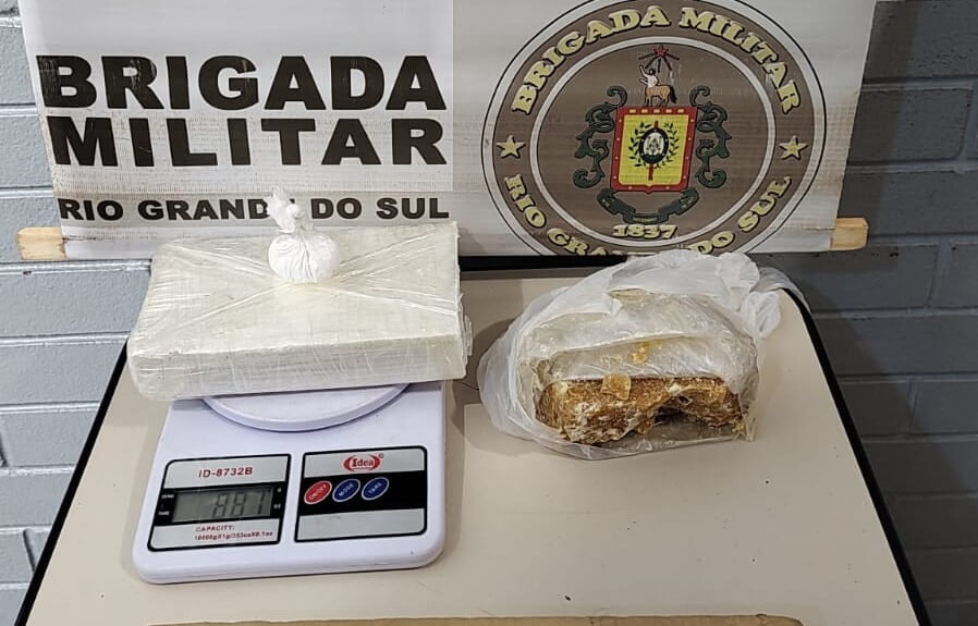 Capa  Brigada Militar e Polícia Civil prendem homem por tráfico em Três Passos