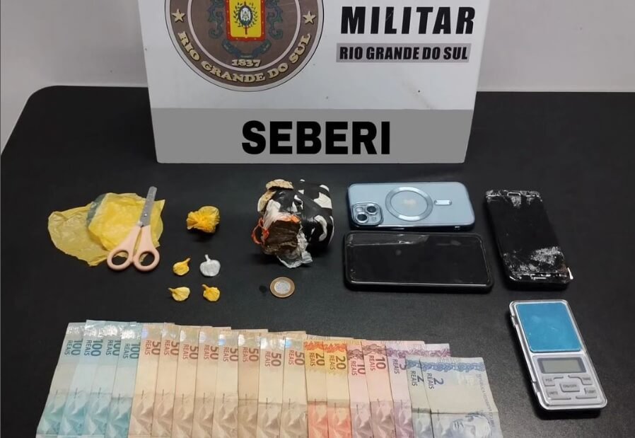 Capa Homem procurado pela justiça é preso por tráfico de drogas em Seberi