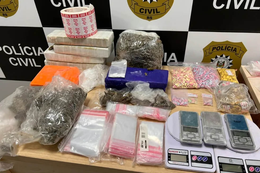 Capa Polícia Civil prende mulher e apreende mais de R$ 300 mil em entorpecentes em Marau