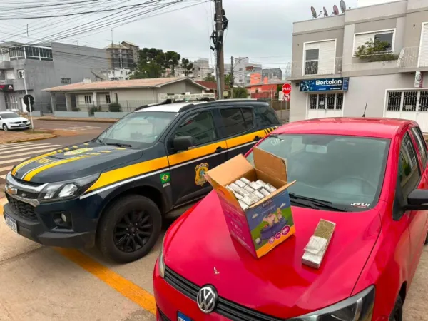Capa Trio de Cruz Alta é preso com quase 15 quilos de maconha durante abordagem da PRF em Vacaria