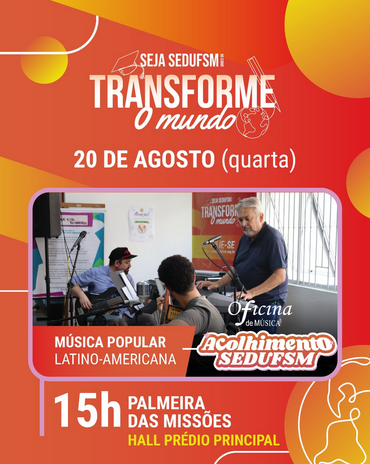 Capa Sedufsm cancela evento nos campis da UFSM de Palmeira das Missões e Frederico Westphalen após morte de aluna