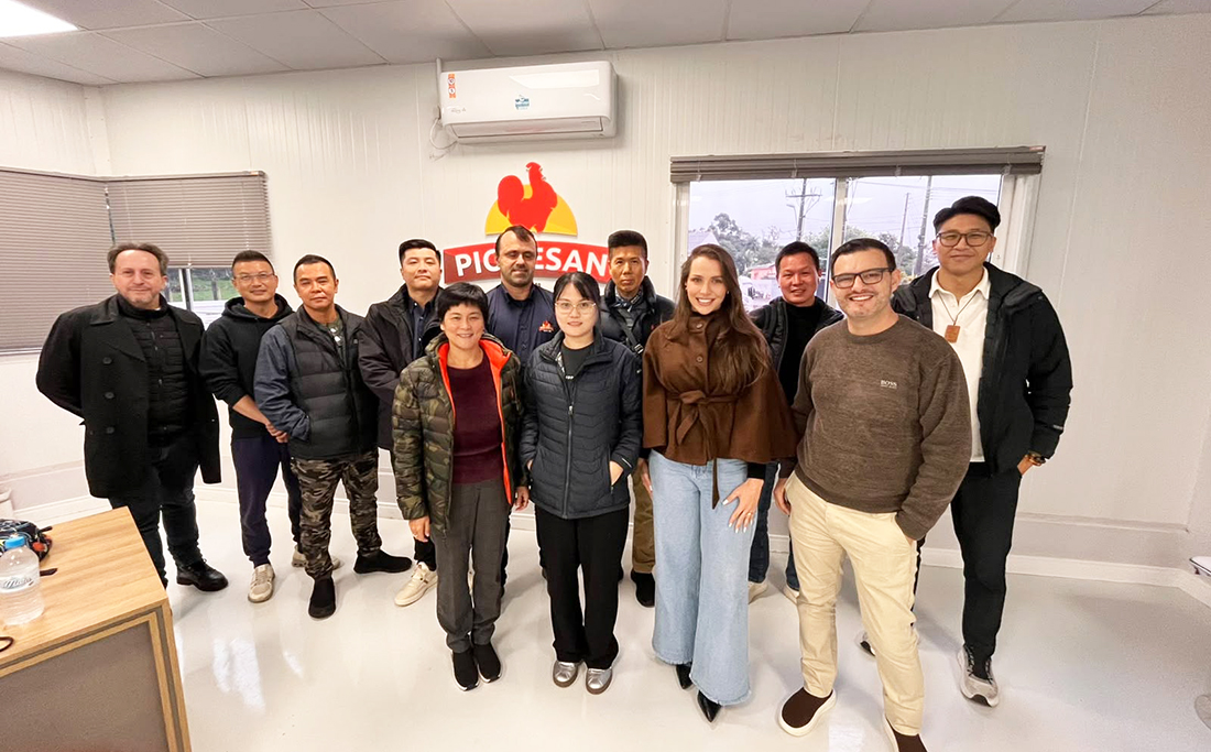 Capa Abatedouro Piovesan projeta ampliação produtiva após receber comitiva de investidores chineses