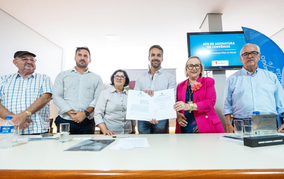 Capa Governador Eduardo Leite anuncia investimentos e inaugurações na região Noroeste do Estado