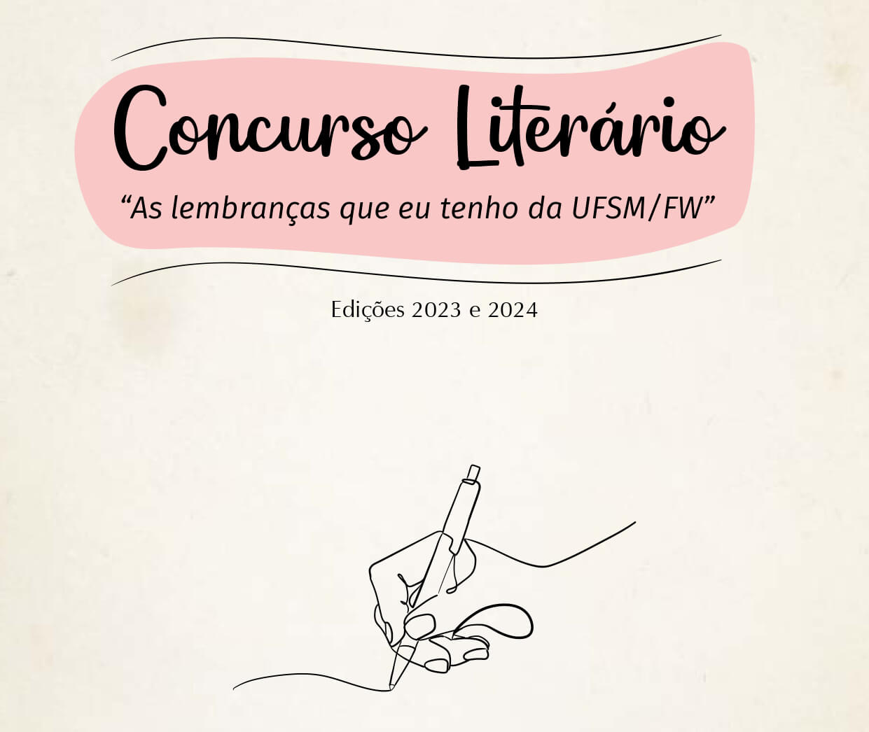 Capa Servidoras da UFSM/FW publicam edições 2023 e 2024 do Concurso Literário “As lembranças que eu tenho da UFSM/FW”