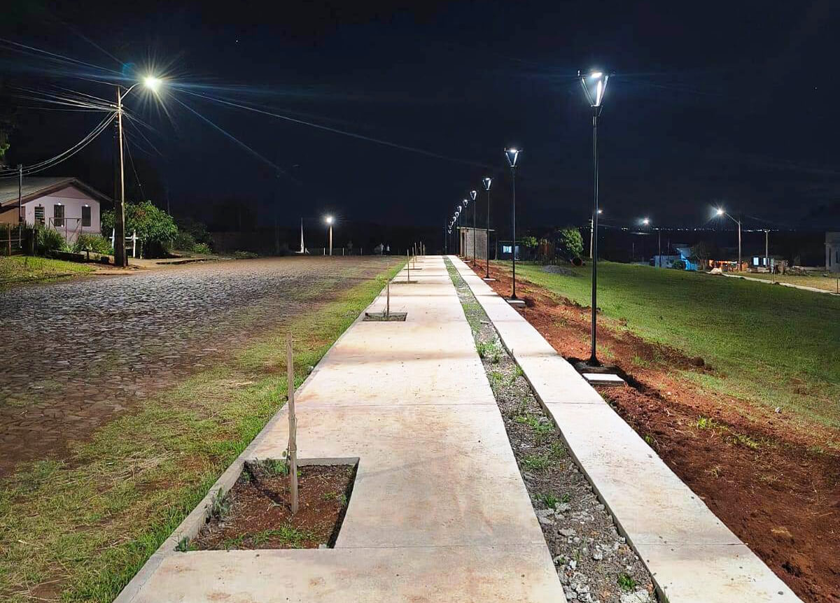 Capa Três Passos avança com obras de pavimentação, drenagem e revitalização de praças