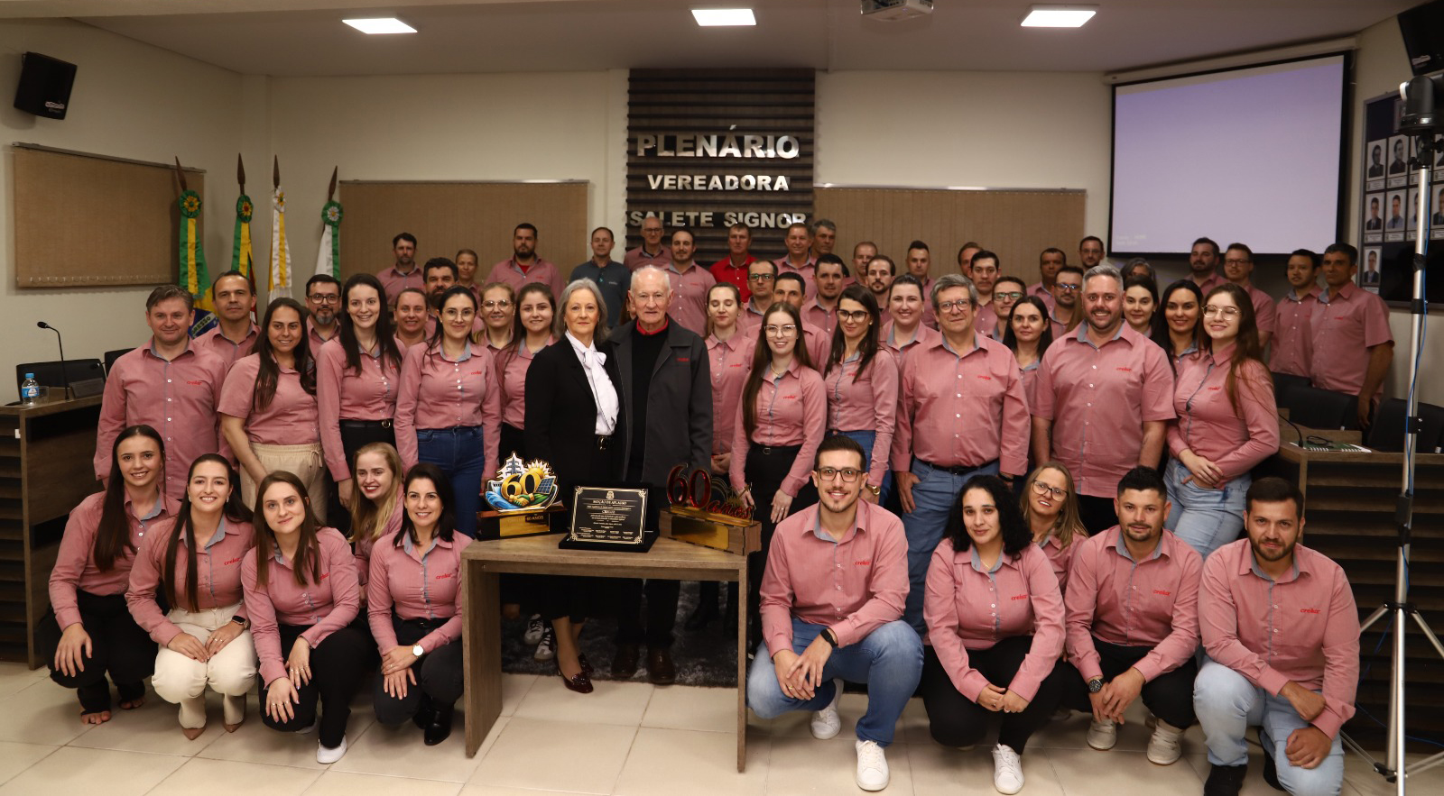 Capa Câmara de Pinhal homenageia Creluz com moção de aplauso pelos 60 anos