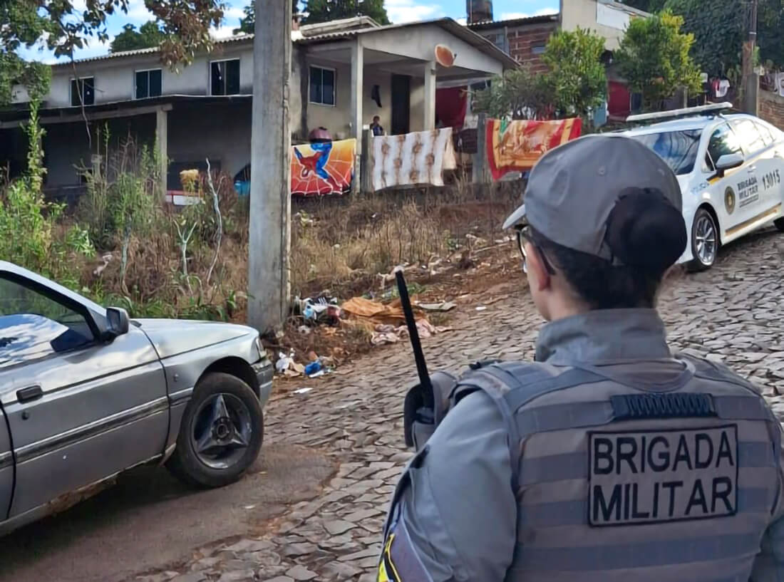 Capa Brigada Militar aplica cinco autos de infração de trânsito em operação em Frederico Westphalen