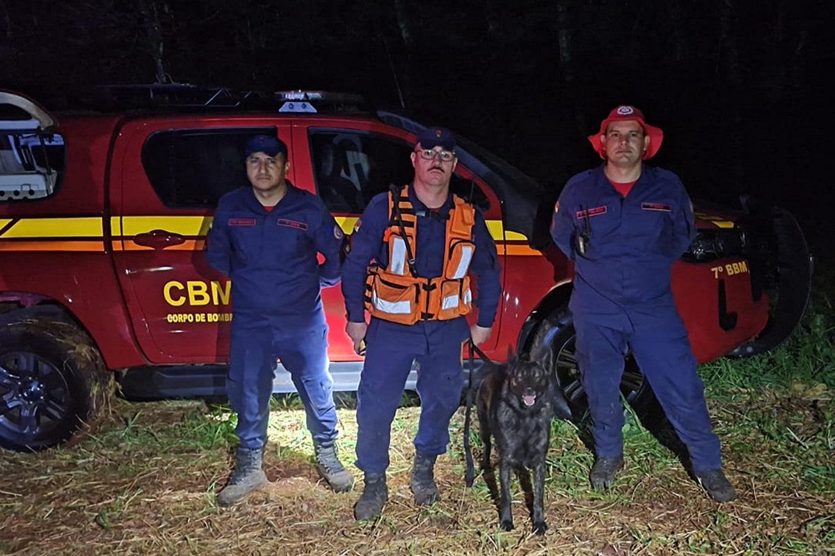 Capa Bombeiros mobilizam equipes e tecnologia para localizar idoso desaparecido durante pescaria em Carazinho