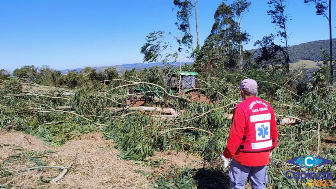 Capa Idoso morre em acidente de trabalho no Oeste de Santa Catarina