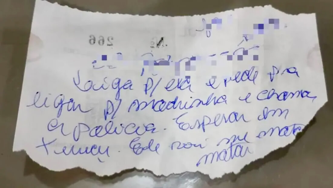 Capa Polícia resgata mulher vítima de cárcere privado após bilhete deixado em posto de combustíveis