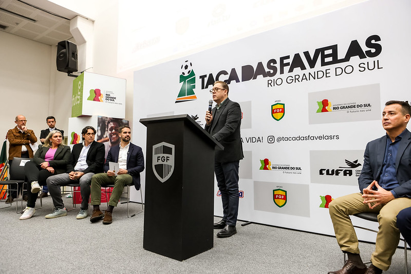 Capa FGF sedia evento de lançamento da Taça das Favelas