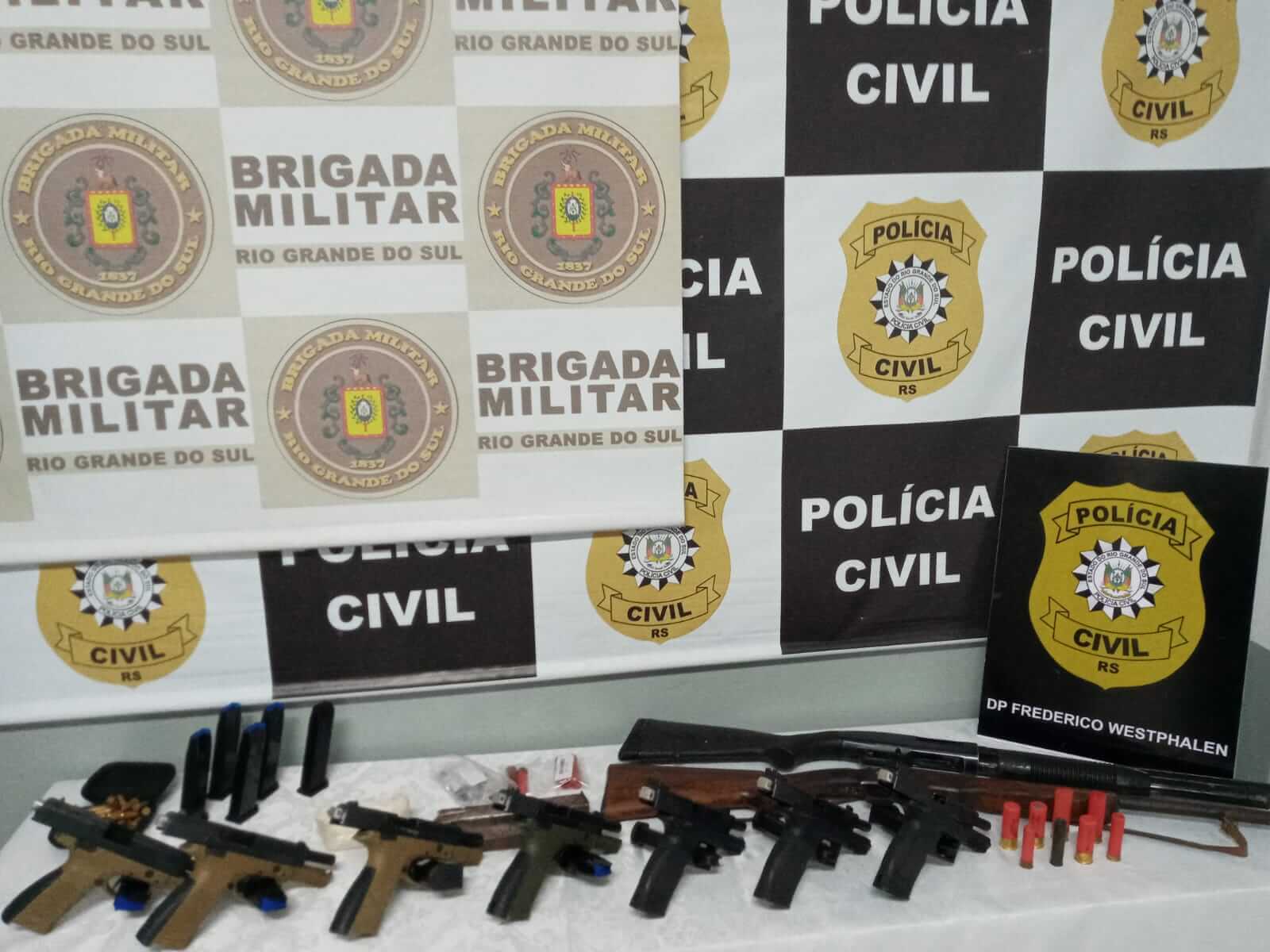 Capa Operação Policial apreende grande quantidade de armas em Frederico Westphalen