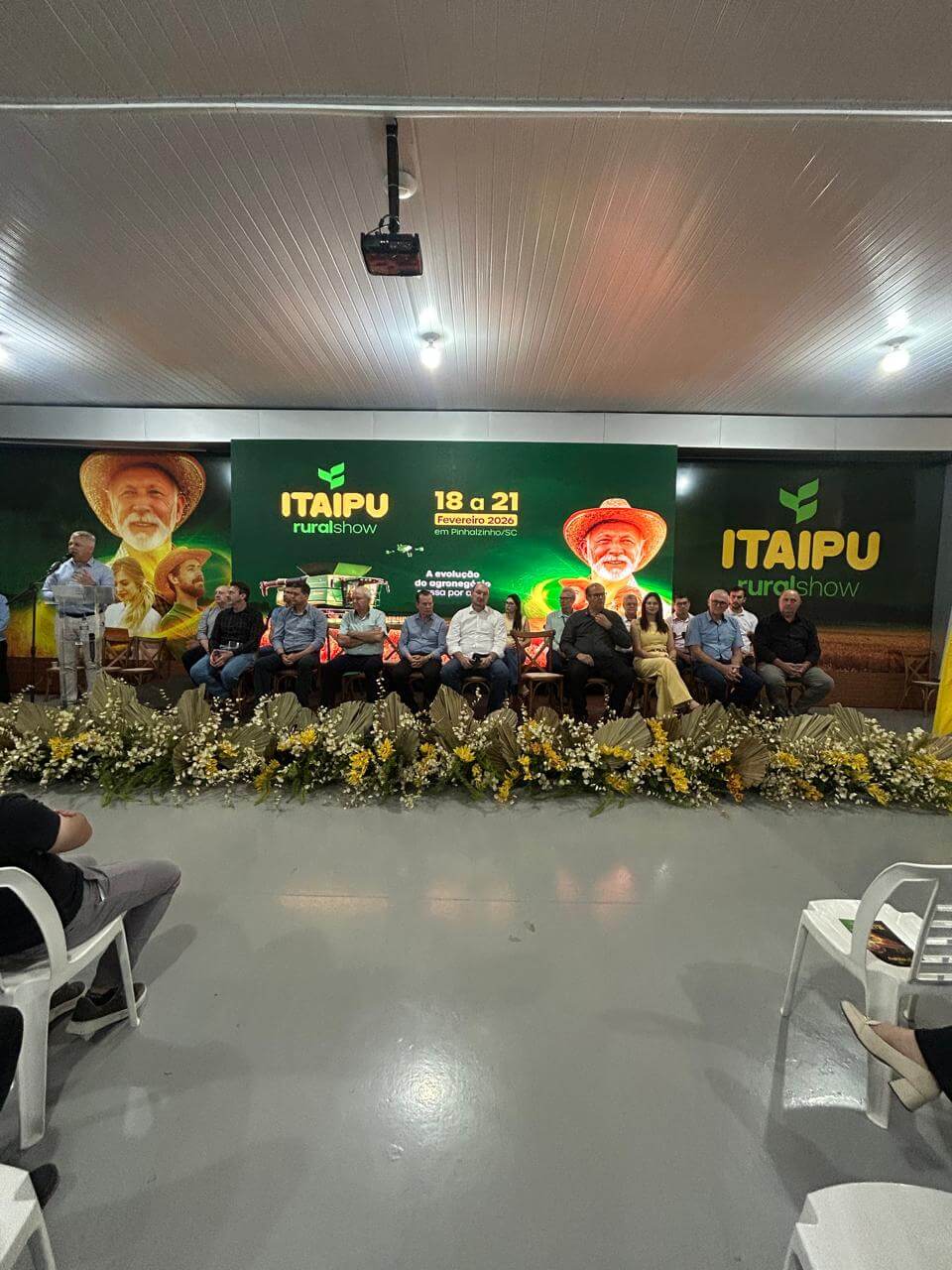 Capa 27° Itaipu Rural Show é lançado oficialmente em Pinhalzinho-SC