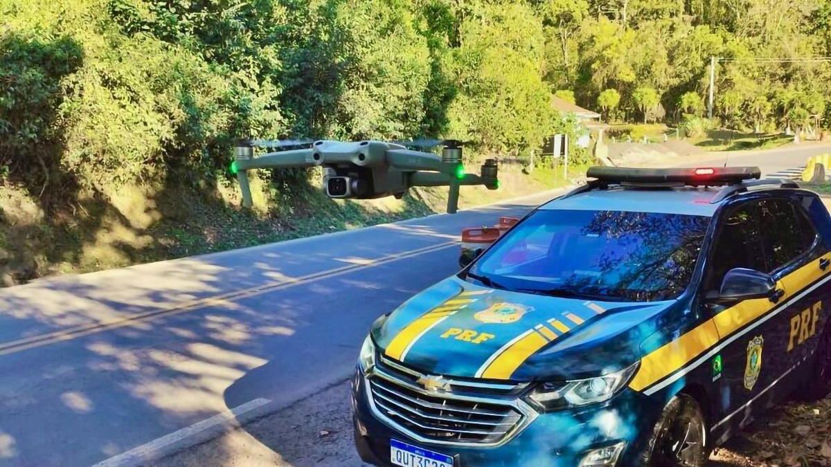 Capa Polícia Rodoviária Federal utiliza drones para fiscalizar ultrapassagens proibidas no RS