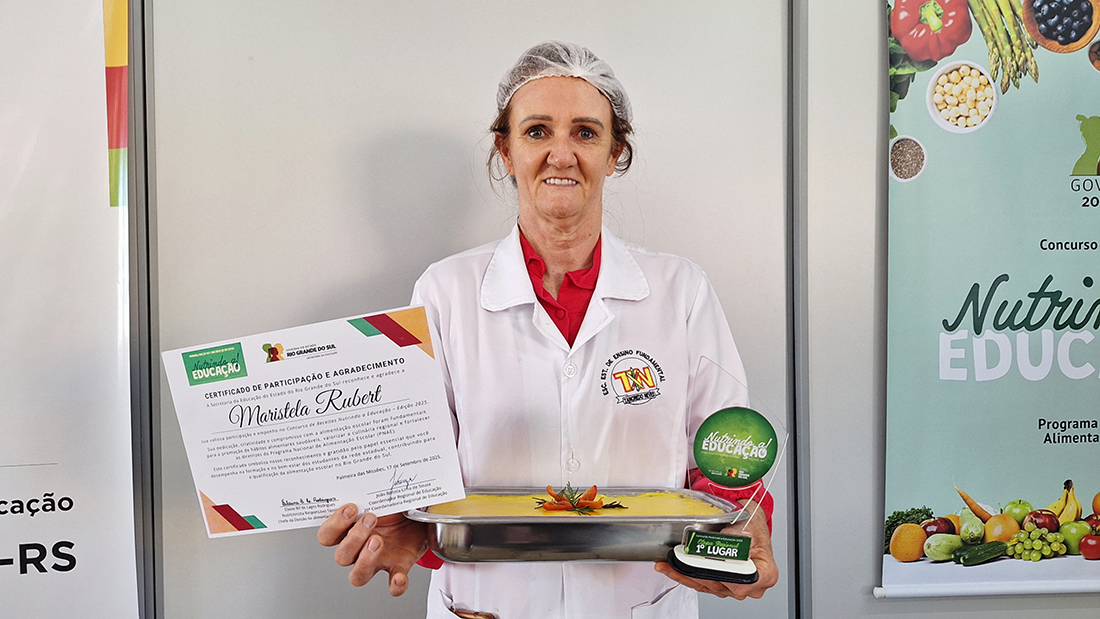 Capa Merendeiras de Iraí vencem concurso regional de receitas