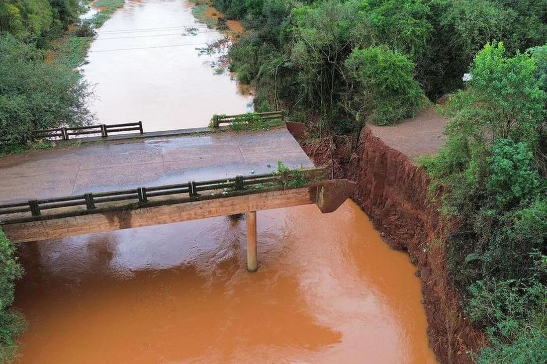Capa Obra na ponte de Nonoai deve ser concluída em novembro