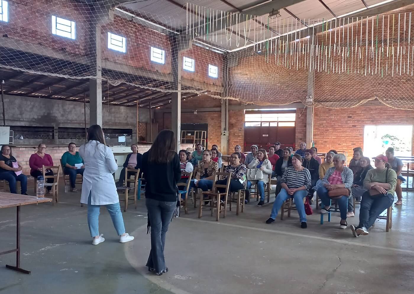 Capa Palmitinho: Equipe do ESF III desenvolve ação no Bairro Santo Inácio