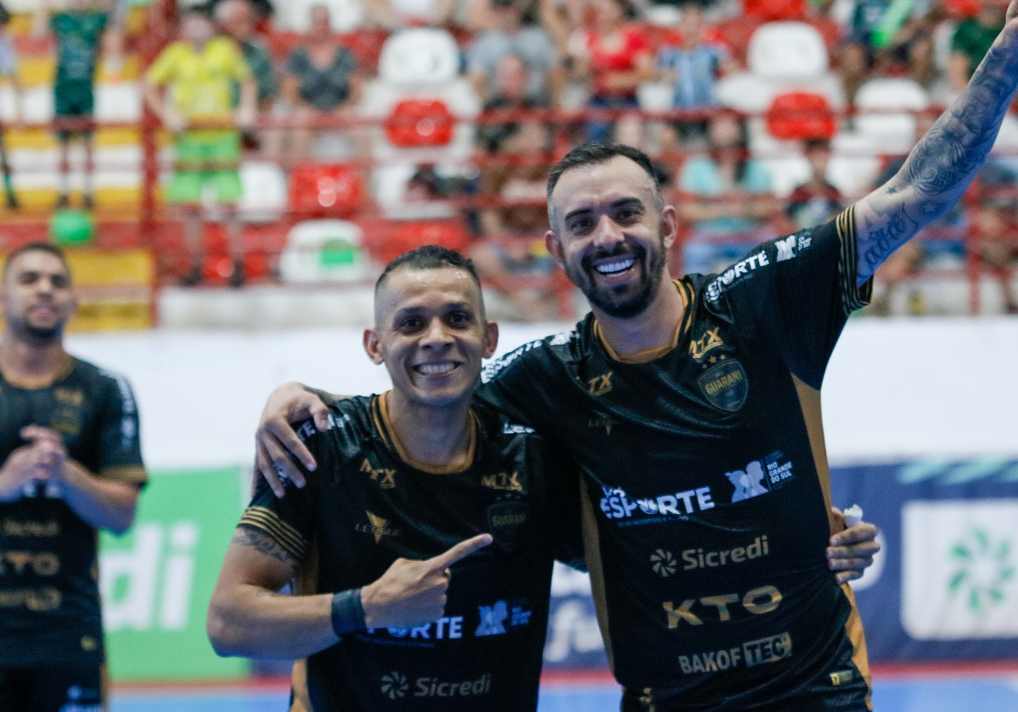 Capa Guarani Futsal vence AEF e se aproxima das quartas de final do Gauchão