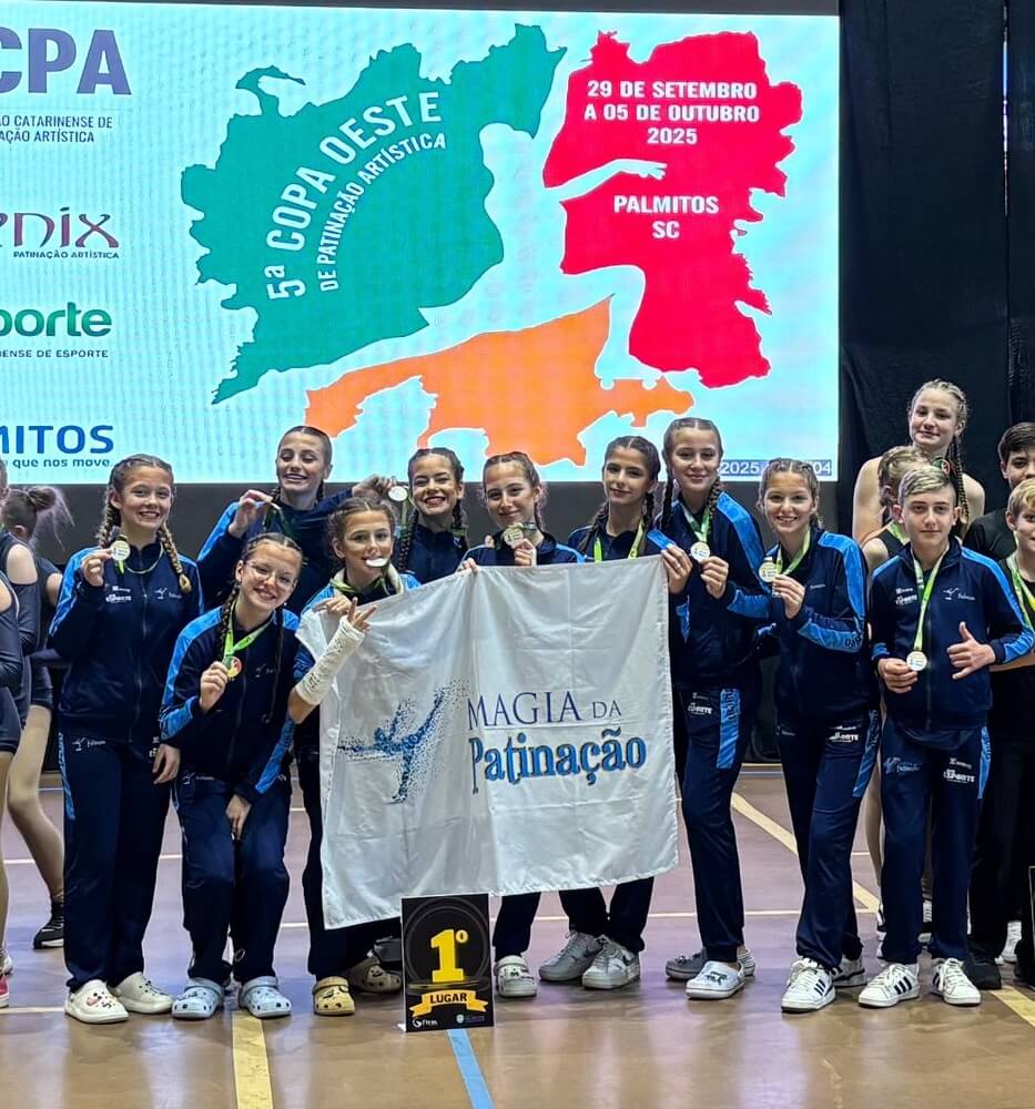 Capa Clube Magia da Patinação conquista duas medalhas na 5ª Copa Oeste