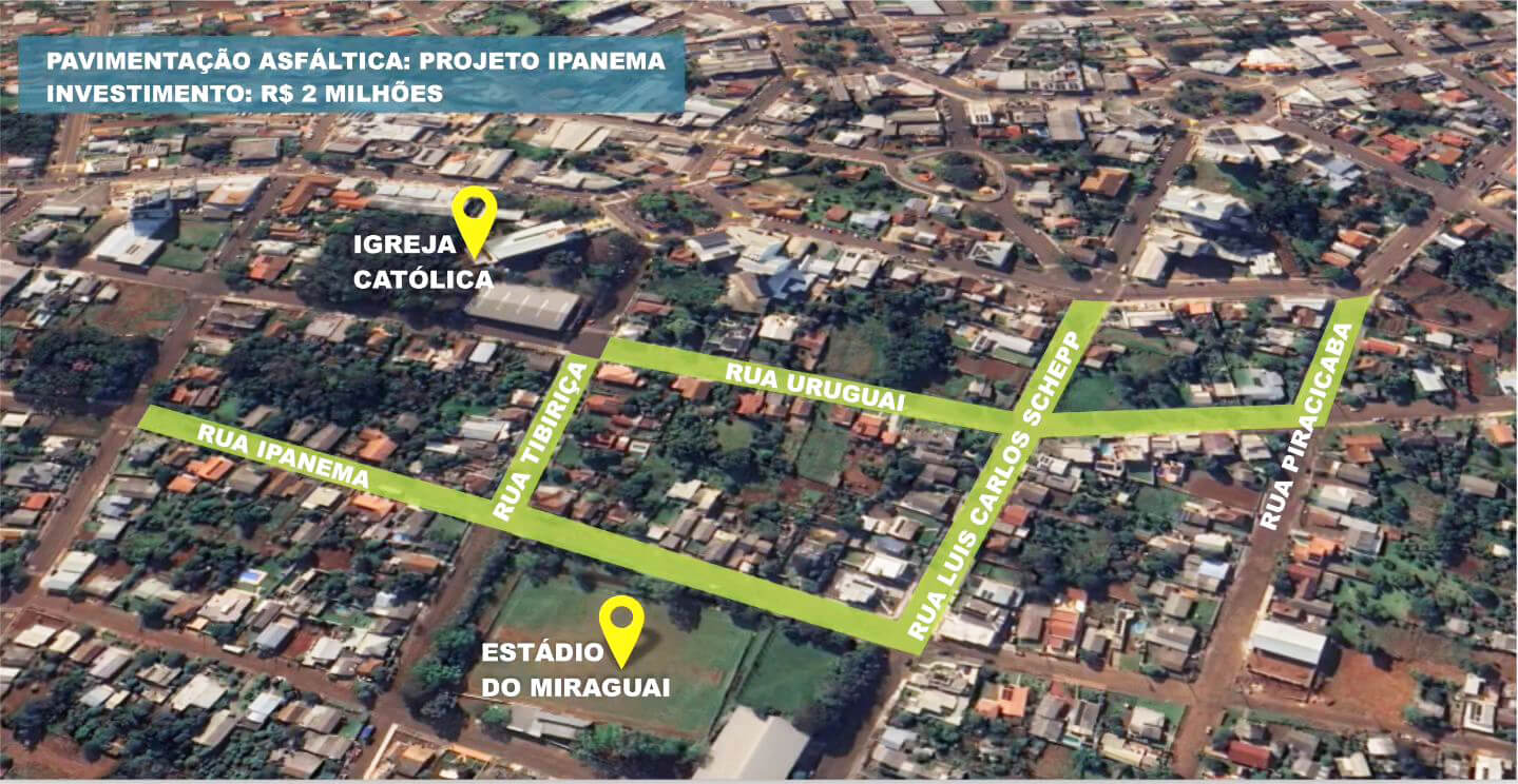Capa Convênio com Estado garante pavimentação asfáltica de novas ruas em Tenente Portela