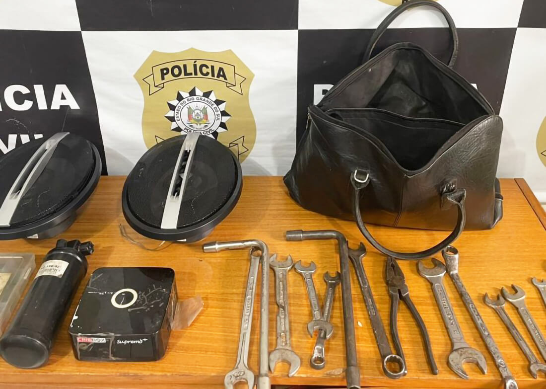 Capa Polícia Civil e Brigada Militar identificam e prendem autores de furtos em Três Passos