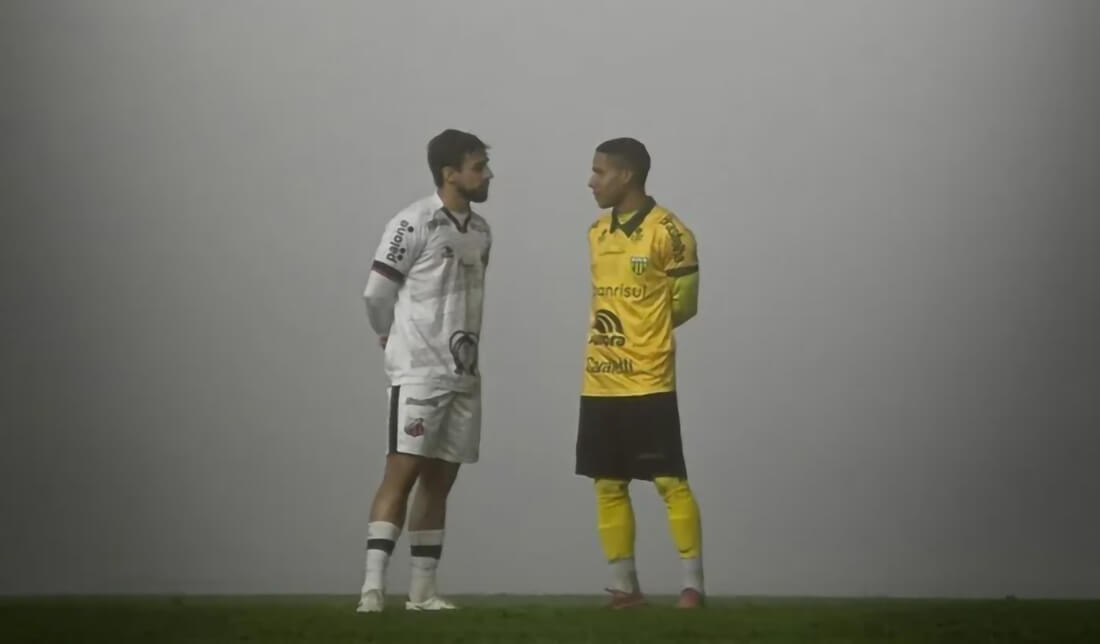 Capa Forte neblina em Erechim provoca adiamento de partida entre Ypiranga e Ituano