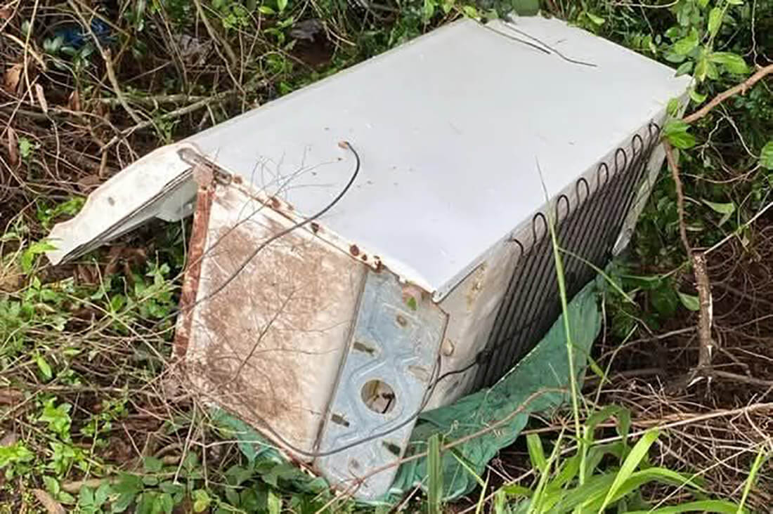 Capa Jovem é encontrado morto em geladeira em matagal no RS
