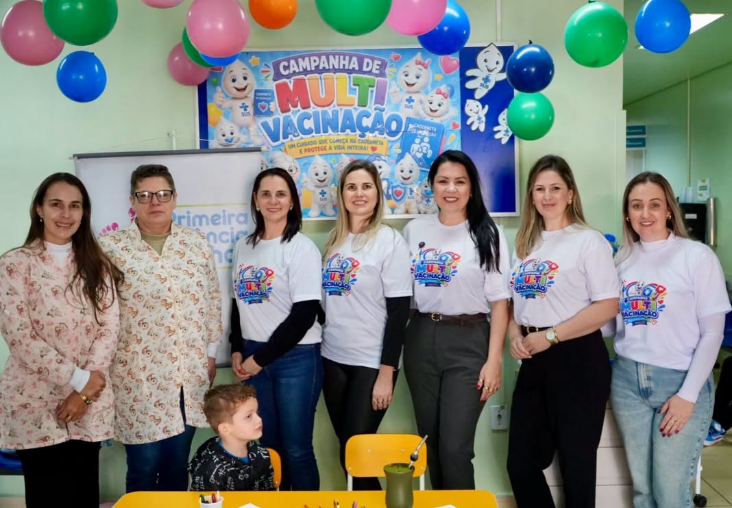 Capa Secretaria de Saúde de Nonoai aplica mais de 200 doses em Dia D e estende horário de vacinação