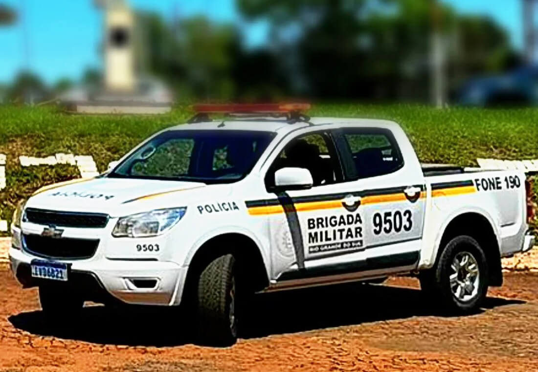 Capa Brigada Militar realiza prisão em flagrante por furto em estabelecimento em Redentora
