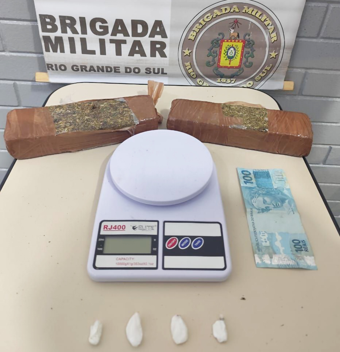 Capa Homem é preso por tráfico de drogas em Três Passos